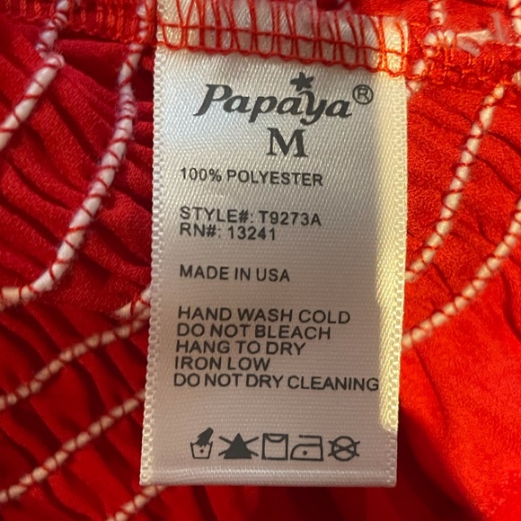 Elastic Waist Flutter Sleeve Top - Picture 6 of 6